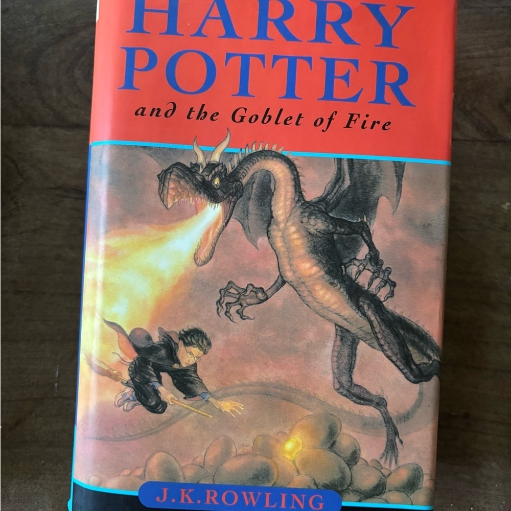 J.K. Rowling Harry Potter and the Goblet of Fire - Red hard Cover First Edition